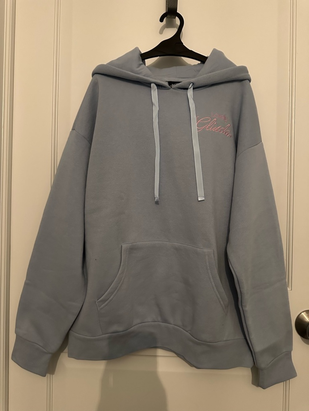 Wicked Glinda Embroidered Butterflies Women's Hoodie - BoxLunch Exclusive